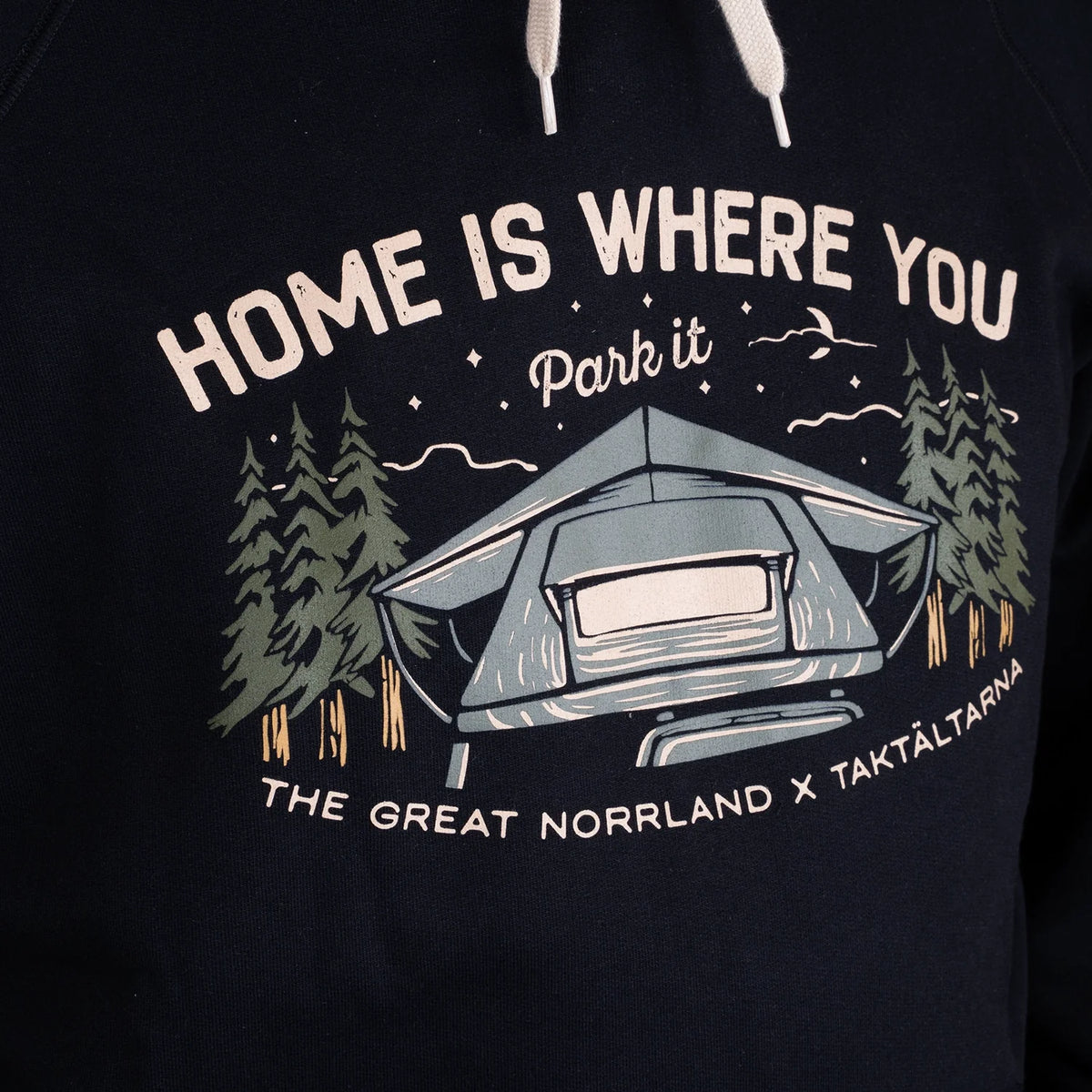 Home Is Where You Park It - Hood | Taktältarna + Sqrtn Company