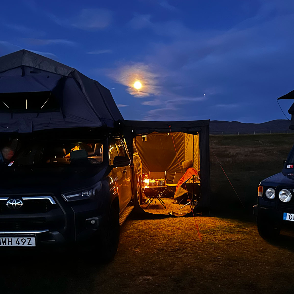 Walls for the Solfjädern 270 Awning