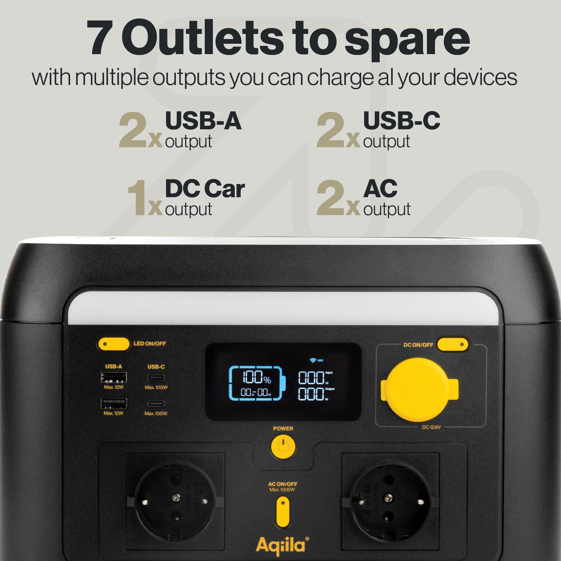 Aqiila Powerbird S1000v2 – kannettava virtapiste 1000 W