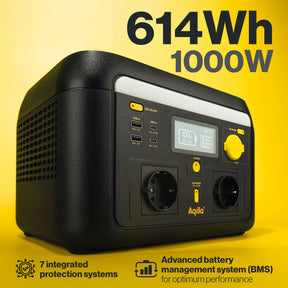 Aqiila Powerbird S1000v2 – kannettava virtapiste 1000 W