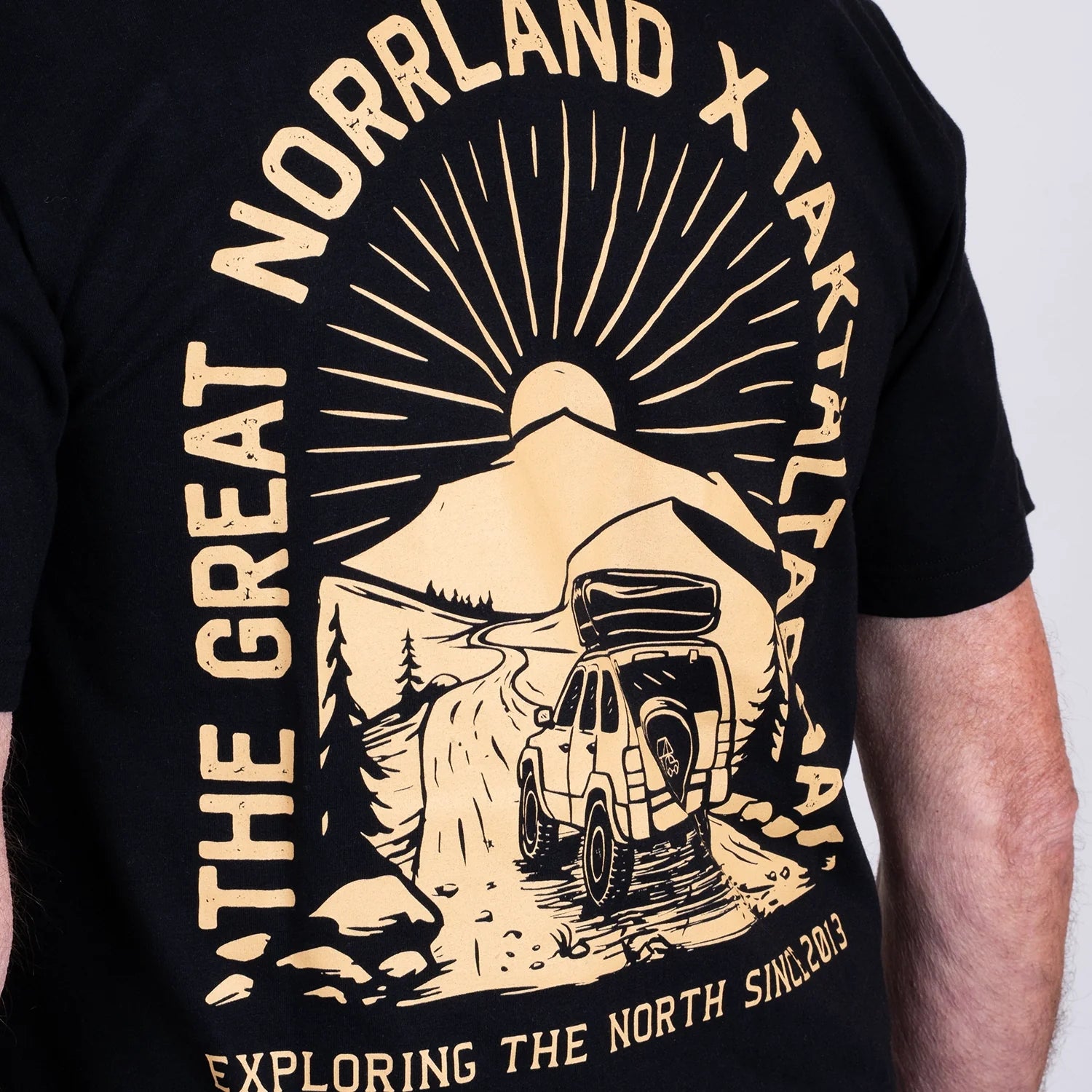 Udforsk T-shirt | Taktältarna x Sqrtn Company