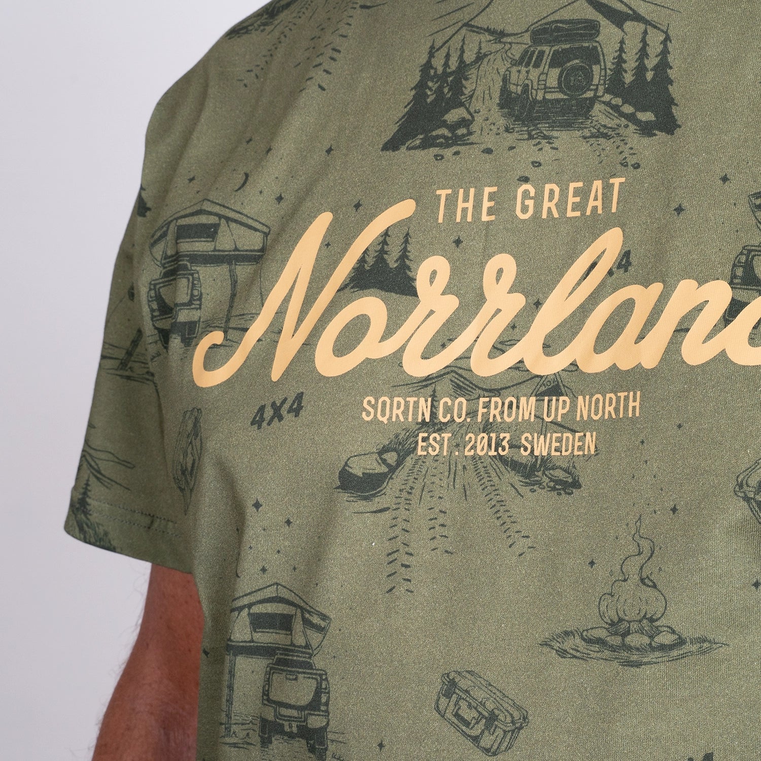 Great Norrland x Taktältarna T-paita