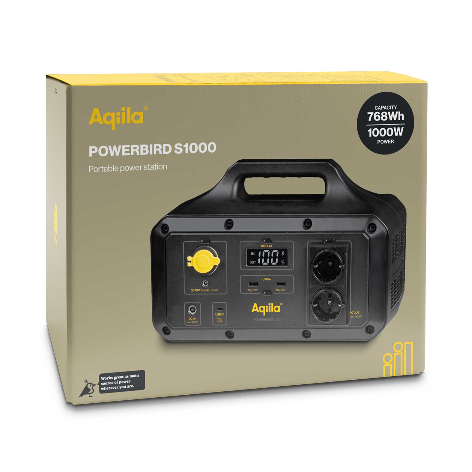 Aqiila powerstation Powerbird S1000