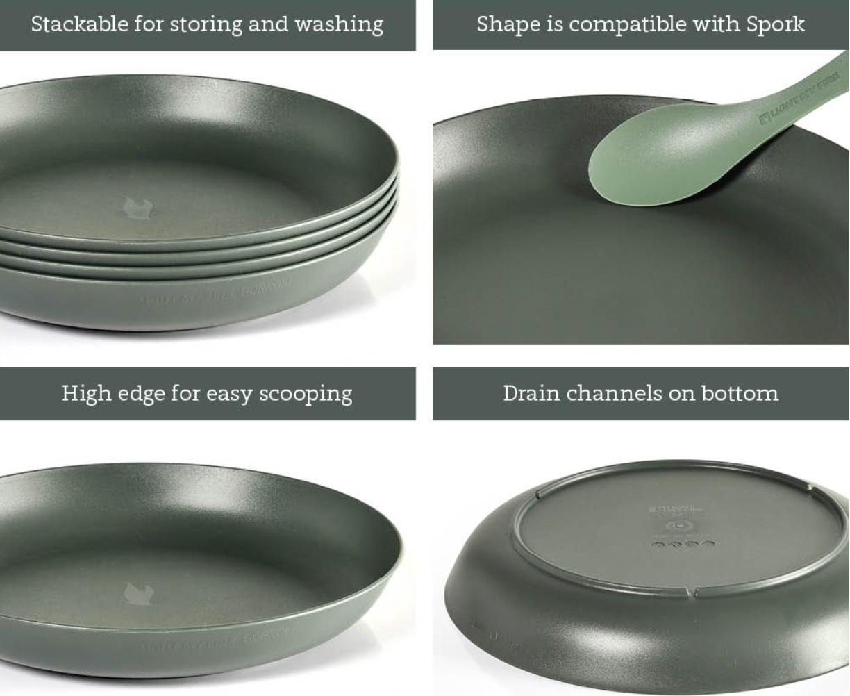 RamenPlate – lightweight and durable plate for camping