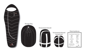 Biopod DownWool Subzero 200 – 3 vuodenajan makuupussi